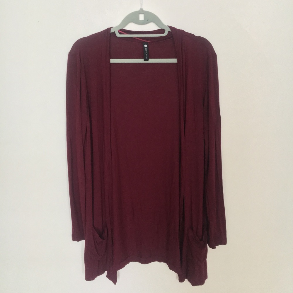 Cotton On Maroon Cardigan